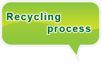 A sample of the recycling process